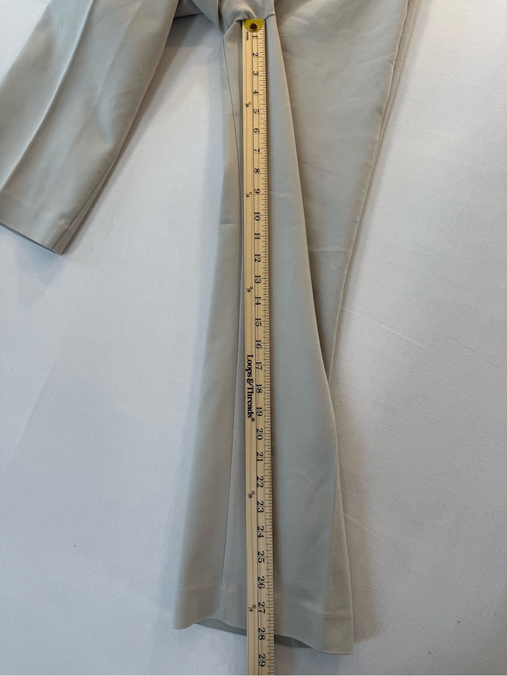 Christopher & Banks Light Beige Straight Chinos - Picture 4 of 8